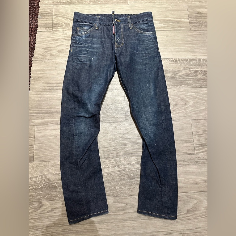 Mint condition Dsquared2 “broken-in” jeans, size 30.